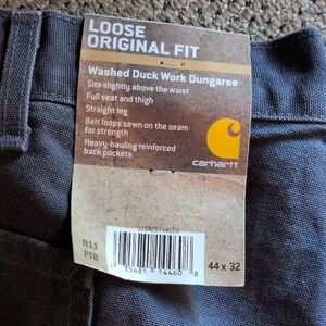 NWT Carhartt Dark Gray Work Pants